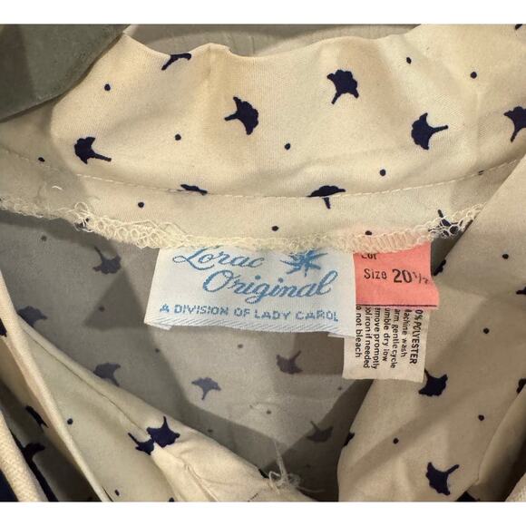 Vintage Navy Skirt Suit Set Blazer Button Up Career Academic Dark Academia - Picture 5 of 8